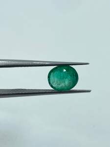 Colección de Lujo Esmeralda, Gema Natural de Esmeralda Verde Redonda de 1.25 CTS 6x8mm, Precio al por Mayor en Oferta - Product Image 6