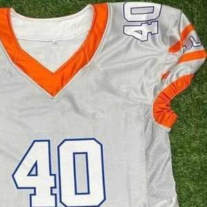 Uniformes de Fútbol Americano de Alto Rendimiento con Impresión de Nombre del Jugador, Ropa de Equipo con Diseño Personalizado, Uniforme Sublimado - Product Image 2