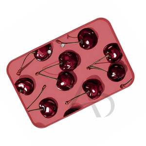 Soporte de Pestañas Acrílico Personalizado con Diseño de Cerezas, Estético Rosa, Servicio OEM, Instrumento de Belleza - Product Image 4
