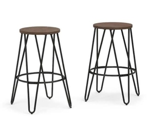 Sillas de Bar Modernas al por Mayor con Patas de Metal y Tablero de Mármol Premium para Muebles de Restaurante, Cafetería, Pub, Hotel y Salón - Product Image 5