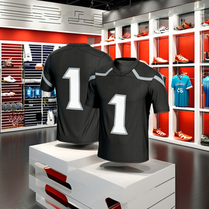 Camisetas de Fútbol Americano de EE. UU. Impresas con los Números 0 Gibbs, 97 Hutchinson, 16 Jared Goff, 14 St Brown, 20 Sanders, 58 Sewell, 5 Montgomery, Transpirables para Hombre - Product Image 2