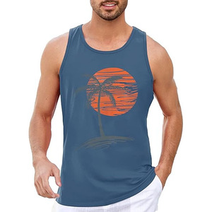 Débardeur de sublimation pour homme à prix abordable, personnalisé, en promotion, confortable, tendance, vêtement de sport, avec le meilleur style - Product Image 1