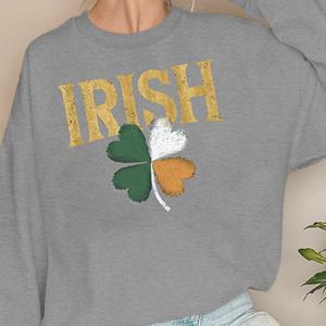 เสื้อสเวตเชิ้ตผู้หญิงโคลเวอร์ไอริช - Product Image 1