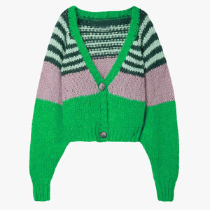 Custom College <b>Cardigan</b> Sweater <b>Long</b> Sleeve Knitted <b>Cardigan</b> with Embroidery Logo Personalized Varsity Style <b>Button</b> Front Soft - Product Image 6