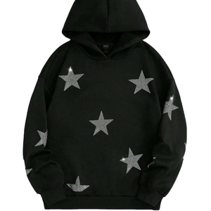 Manufacturer Custom Oversize 500 Gsm Applique Patch <b>Zip</b> <b>Ups</b> Men's Distressed Heavywieght Tracksuit - Product Image 4