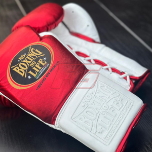 Gants de boxe MMA en cuir personnalisés, anti-humidité, pour le soutien du poignet, pour l'entraînement et le sparring |   Doigts entièrement recouverts |   Fermeture à boucle et crochets - Product Image 3