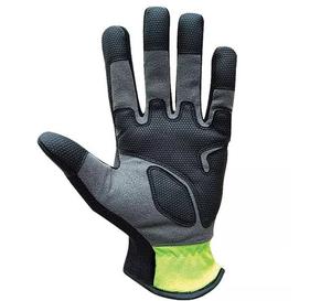 Custom Polyester Mechanic Work <b>Gloves</b> Cut Resistant TPR Impact Safety <b>Gloves</b> <b>Touchscreen</b> Tactical Industrial Automotive - Product Image 5