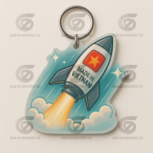 Porte-clés personnalisé en silicone pour le drapeau de la fête de l'indépendance du Vietnam Porte-clés pour les événements de marque et les cadeaux souvenirs touristiques - Product Image 6