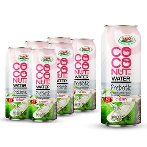 Prebiótico de agua de coco NAWON de 500ml con distribuidores de desarrollo de bebidas de maracuyá listo para beber bajo en sal en Vietnam OEM - Product Image 3