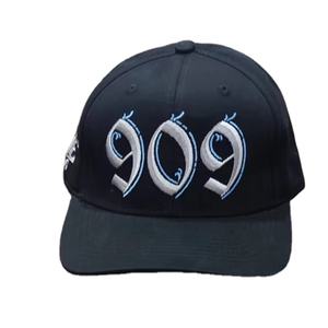 Casquettes de baseball unisexes en coton brossé à 6 panneaux, vente en gros OEM, logo brodé personnalisé, visière incurvée, casquette de baseball structurée - Product Image 5