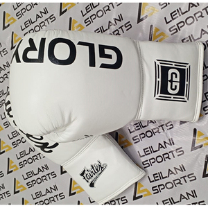 ถุงมือชกมวย Fairtex Glory คุณภาพพรีเมียม ดีไซน์ใหม่ หนัง PU 100% แบบผูกเชือก ถุงมือชกมวยไทยมืออาชีพ Fairtex - Product Image 4