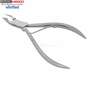 SIGAL MEDCO Cortacutículas con resorte de alambre, tijeras de manicura, removedor de piel muerta, alicates de pedicura para un cuidado eficaz de los dedos - Product Image 2