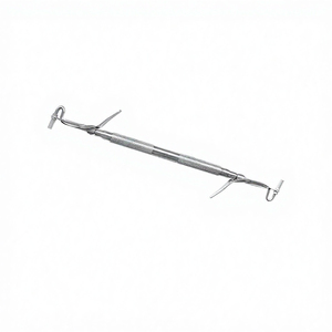 Instruments de pont osseux à double extrémité en acier inoxydable, pistolet à amalgame dentaire manuel, entièrement autoclavable, réutilisable, poignée ergonomique, CE - Product Image 5