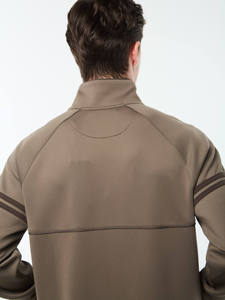 Custom <b>Jogger</b> Set <b>Men</b> Tracksuit Set <b>Slim</b> <b>Fit</b> Zipper Two Piece <b>Men</b> Sports Zipper Stand Collar Casual Breathable Polyester Cotton - Product Image 6