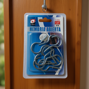 Ganchos Novedosos Hembria Abierta con Ojal de 1.25mm y Diseño Ligero - Product Image 3