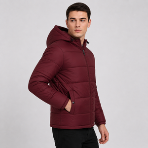 Premium puffer <b>jacket</b> made with insulated comfort and durable weather ready design <b>for</b> practical cold season everyday protection - Product Image 4