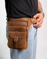 Sac banane en cuir robuste et léger, personnalisable, pour la vente en gros, nouveau style, imperméable, pour la mode