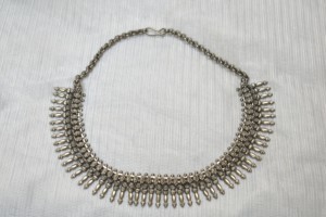 Wholesale Bulk <b>Silver</b> Plated Brass <b>Choker</b> Necklace for Women, Adjustable Handmade Fashion Necklace Jewelry Manufacturer - Product Image 2