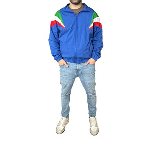 เสื้อแจ็คเก็ต Anorak ทรงปกติ สีน้ำเงิน ซิปยาวเต็มตัว คอตั้ง ระบายอากาศได้ดี กันน้ำ เหมาะสำหรับกิจกรรมกลางแจ้งในฤดูใบไม้ผลิ - Product Image 3