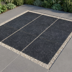 Vistaar Blue Stone Gris 20mm Full Body Porcelain Tiles-300x300mm 600x900mm Anti-Slip Industrial Grade Outdoor <b>Floor</b> Tiles - Product Image 2