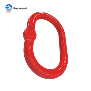 HIDEA G80 Type US A344 Maillon maître oblong en acier forgé, revêtement poudré, <span class=keywords><strong>anneau</strong></span> de tête soudé pour la construction et l'industrie lourde - Product Image 5