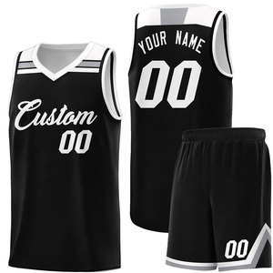 Ensemble de maillots de basket-ball personnalisés blancs et verts, col en V, sans manches, sublimés avec le nom de l'équipe, numéro 00, pour adultes, toutes saisons - Product Image 4