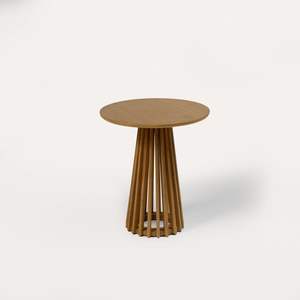 Table d'appoint compacte en bois, idéale pour les petites pièces, sans compromettre le design ni la stabilité - Product Image 1