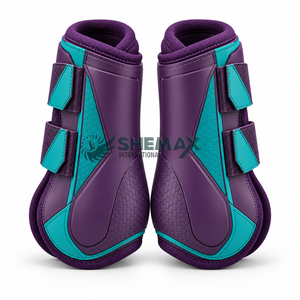 Bottes d'équitation respirantes offrant une couverture confortable, une mobilité flexible et une fermeture facile pour les chevaux actifs - Product Image 2