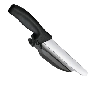 Silver Multipurpose <b>Kitchen</b> Shears with Black Ergonomic Handle Stainless Steel Serrated Blade Food Cutting <b>Scissors</b> for Meat - Product Image 1