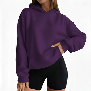 Sudadera con Capucha Extra Grande para Mujer, a la Moda, de Alta Calidad, OEM ODM, Ropa Urbana Personalizada, Nueva Llegada 2026 - Product Image 5