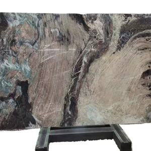 Piedra natural de cuarzo para hogar y hotel, piedra preciosa, color morado, gris, Galaxia - Product Image 1