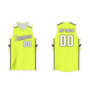เสื้อบาสเก็ตบอลประสิทธิภาพสูงสำหรับมืออาชีพ เสื้อบาสเก็ตบอลแห้งเร็วสำหรับผู้ชาย เสื้อผ้ากีฬาพร้อมโลโก้ทีม - Product Image 1