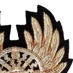 Badges de marque de vêtements en toile écologique de haute qualité, brodés à la main, logo 3D en relief, forme carrée - Product Image 4
