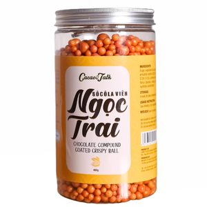 Meilleur prix de gros Fournisseur exportateur Chocolat composé pour la décoration de gâteaux HALAL OEM/ODM Perles de chocolat croustillantes dorées au cacao - Product Image 1