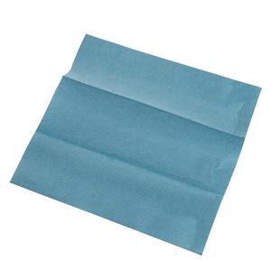 Papel Higiénico Desechable Azul de 1 Capa, Plegado en Z, Personalizable, Reciclable, sin Núcleo - Product Image 2