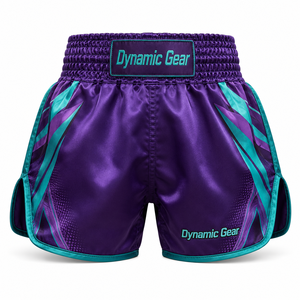 Shorts de boxe pour hommes de qualité supérieure, couleur blanche, pour entraînement, fitness, combat, MMA, Muay Thai, kick-boxing, avec design et taille personnalisés - Product Image 6