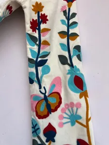 Luxury Cotton Suzani Embroidered <b>Reversible</b> <b>Jacket</b> | Boho Ethnic Summer Designer Coat | Wholesale - Product Image 4