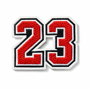 Chenille Patch Letter <b>Number</b> High Quality Embroidered Patch Clothing Decoration Patch Premium Quality Chenille Patch With OEM - Product Image 5