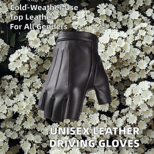 Guantes de Piel de Oveja de Invierno Premium para Hombre - Guantes Térmicos Resistentes al Viento para Motociclismo y Ciclismo/Pesca con Personalización - Product Image 6