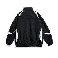Veste coupe-vent à prix de gros, vente chaude, veste quotidienne personnalisée pour homme, style sportif, veste pull unisexe