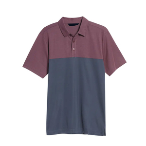 Polo homme personnalisé OEM, coupe classique, 100% coton, manches courtes, séchage rapide, vêtements décontractés, streetwear, polos de golf pour homme - Product Image 1
