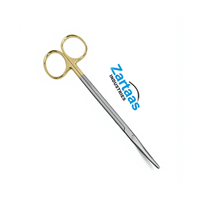 Tijeras de operación/disección METZENBAUM-NELSON de alta calidad, curvas, con punta roma, 18 cm. Fabricante y exportador de instrumentos quirúrgicos. - Product Image 4