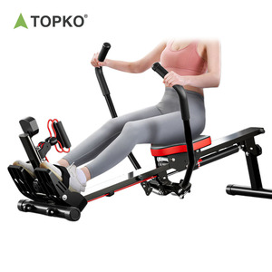 Machine à ramer double TOPKO de haute qualité pour usage commercial et domestique – Équipement cardio pour fitness et salle de sport - Product Image 1
