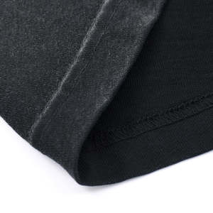 T-shirt vintage personnalisé en coton épais 100 %, délavé à l'acide, style décontracté avec logo personnalisable - Product Image 4