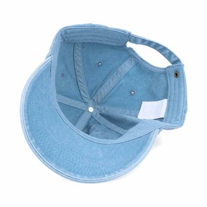 Custom Embroidery Logo Dad Hat Wholesale <b>Plain</b> 6 Panel Men Adjustable Metal Buckle 100% Cotton Unstructured Dad <b>Cap</b> - Product Image 5