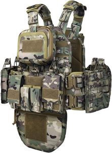 Men's Premium Tactical Multi-Pocket Fishing <b>Vest</b> Outdoor <b>Utility</b> Lightweight UPF 50 Polyester/Nylon Safari <b>Vest</b> - Product Image 1