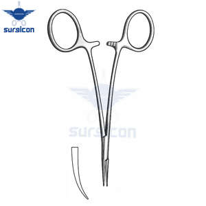 Pinzas Micro Jacobson de 12.5 cm (5 Pulgadas), Curvas, Extra Delicadas, de Acero Inoxidable Premium para Neurocirugía - Product Image 4
