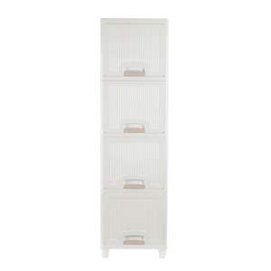 Armoire de rangement pour 4 pneus avec 2 tiroirs Unité d'organisation domestique pour salle de bain Chambre à coucher pour RT - Product Image 5