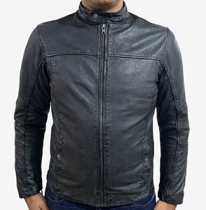 Most Popular Quality Custom Men Leather Jacket Pakistan Made Top Quality Motorbike Leather Jackets - Product Image 1