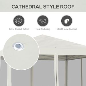 "Waterproof Double Layer Portable <b>Canopy</b> <b>Tent</b> with Nylon & Aluminum Poles for Outdoor Use" - Product Image 4